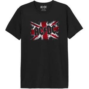 AC/DC Meacdcrts036 T-shirt voor heren (1 stuk), zwart.