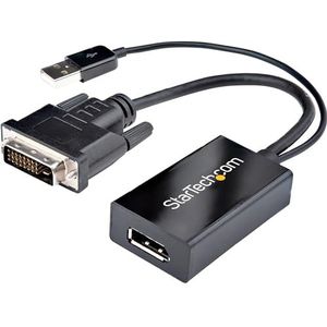 StarTech.com DVI naar DisplayPort adapter met USB-voeding DVI naar DP video converter 1920x1200 (DVI2DP2)