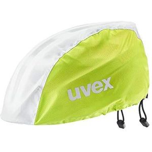 uvex Rain Cap Bike Unisex Volwassenen, Lime-White, S/M