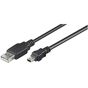 Wentronic USB-kabel 5-polige A-stekker naar B-Mini, 5 m