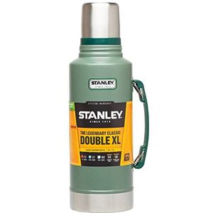 Stanley Classic Legendary Bottle 1,9 l Hammertone Green – thermosfles van roestvrij staal – BPA-vrij – houdt 32 uur warm of koud – vaatwasmachinebestendig