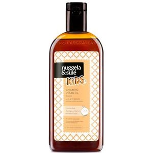 Nuggela & Sulé KIDS Milde shampoo voor kinderen van 3 tot 12 jaar, rode uienextract en provitamine B5, zonder oogirritatie, 1 x 250 ml