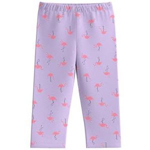 s.Oliver 2144610 Legging capri pour fille avec imprimé intégral, Violet 47a2, 122