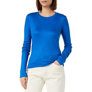 Sisley T-shirt pour femme, Bright Blue 36U, M
