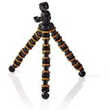 Nedis Nedis Mini-statief tot 2,5 kg (30,0 cm), flexibel, zwart/oranje/zwart, 32,5 cm