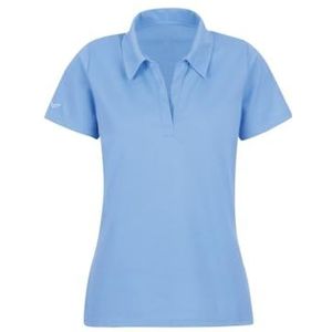 Trigema Poloshirt voor dames zonder knoopsluiting, Horizontaal