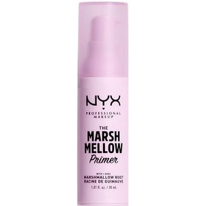 NYX Professional Makeup Make-upbasis voor gladde en gelijkmatige teint, hydraterend, heemstwortel, veganistische formule, The Marshmellow Primer, 30 ml