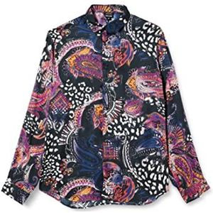 Just Cavalli camicia heren blouse, 860s zwart