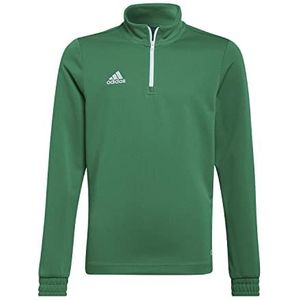 adidas Uniseks kindersweatshirt, groen/wit, 5-6 jaar, Groen/Wit