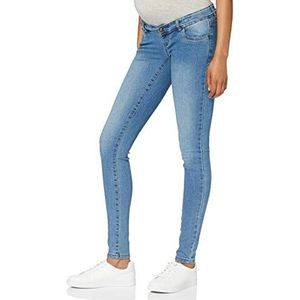 Mamalicious Mlono Slim Jeans A. Noos dames, Wassing: Light Blue Denim wassing