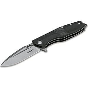 Böker Plus Caracal Folder robuust zakmes - perfect mes met zakclip - veelzijdig outdoormes met messentas en elegante geschenkdoos (Caracal Folder Mini)