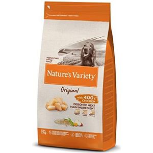 Nature's Variety Originele droogvoer voor honden, volwassenen met kip, 2 kg, 1 stuk