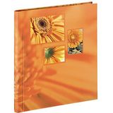 Hama Fotoalbum ""Singo"" (zelfklevend album, 28 x 31 cm, 20 pagina's, voor 60 foto's in het formaat 10x15 cm), oranje