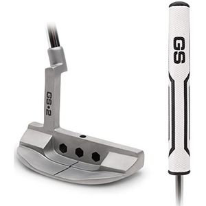 GoSports GS2 Tour - Golfputter met hamer voor rechtshandigen met verzonken kant, kies een extra grote of traditionele 86,4 cm handgreep