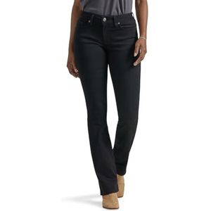 Lee Regular Fit bootcut dames jeans, zwart, 44 kort, zwart.
