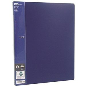 PENTEL - Portfolio Side, formaat A4/A3, PP, 20 hoezen, blauw