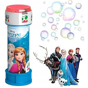 DULCOP - Frozen bubbels – zeepbellen – 60 ml – 047574 – blauw – kunststof – officiële licentie – speelgoed voor kinderen – outdoorspel – vanaf 3 jaar