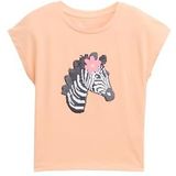 TOM TAILOR T-shirt pour fille, 37758 - Peach Bloom, 104-110