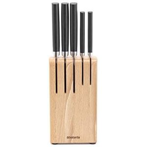 Brabantia - Profile - Messenset - Hout - Inclusief Messenblok
