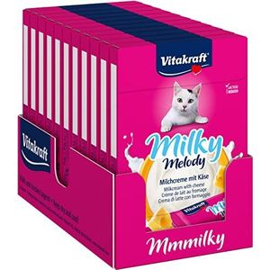 Vitakraft Milky Melody Kattensnack melk kaas - 11 x 7 snacks