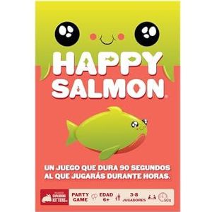 Exploding Kittens - Happy Salmon - kaartspel in het Spaans