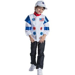 Dress Up America Astronautenrollenspelkostuum voor kinderen 3-6 jaar