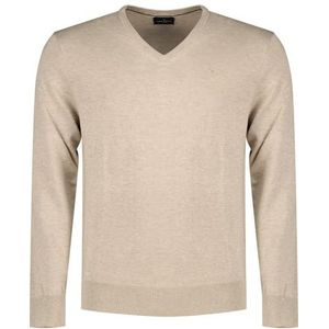 Hackett London Arcade Crew trui voor heren, Grijs (Taupe Beige)