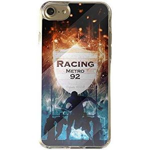 iPhone 7 / 8 Plus Silicone Case Hard Glas Rugby Ventilator Racing 92 Fury