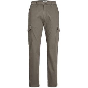 JACK & JONES Jpstollie Jjbowie Cargo Noos cargobroek voor heren, Taupe