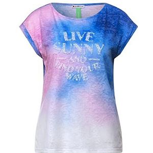 Street One T-shirt voor de zomer, voor dames, Blauwe Meer