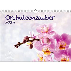 Orchid Magic Din A3 Kalender voor orchideeën en bloemen 2022 - Seelenzauber