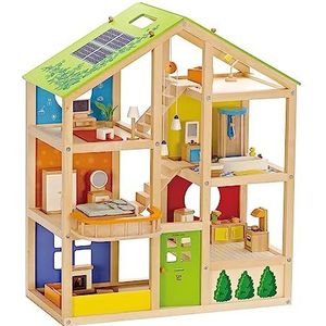 Hape Houten speelhuis - Poppenhuis - All Season