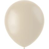 Folat 19638 Creamy Latte ballonnen, 33 cm, 33 cm, bruin, abrikoos, latex, heliumballonnen voor verjaardag, bruiloft, babyshower, safari, jungle-feestdecoratie, beige