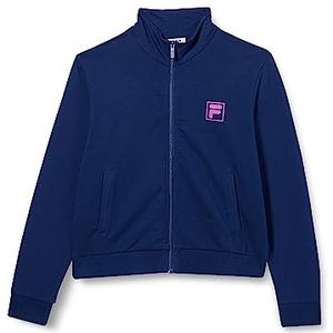 Fila Bleistadt Cropped Veste de survêtement pour Filles, Bleu (Medieval Blue), 170-176