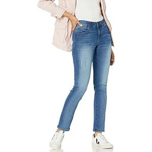 Democracy Ab Solution Straight Leg Jeans Dames Jeans, Blauw