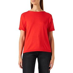 United Colors of Benetton T-shirt voor dames, rood, 35D, L, rood 35d