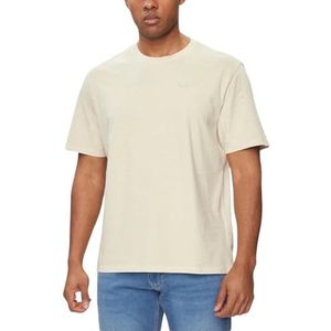 Pepe Jeans Jacko T-shirt voor heren, Beige (beige basis)