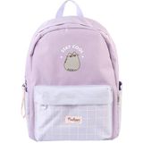 Grupo Erik - Pusheen rugzak, paars, 20 x 29 x 42 cm, rugzak voor basisschool, universiteit en middelbare school, Paars., Casual