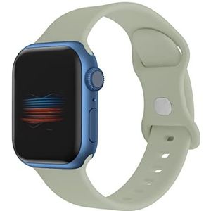 Compatibel met Apple Watch armband 38 mm, 40 mm, 41 mm, 42 mm, 44 mm, 45 mm, sportreservearmband voor iWatch SE Series 8, 7, 6, 5, 4, 3, 2, 1, grijs, 42 mm/44 mm/45 mm, grijs., 42mm/44mm/45mm