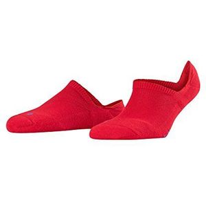 FALKE Cool Kick Onzichtbare sokken voor dames, ademend, sneldrogend, wit, zwart, meer kleuren, sportvoeten, hoge hals, anti-glijsysteem, 1 paar, Rood (Fire 8150)