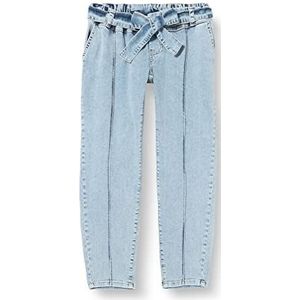 MAMALICIOUS Mlcedar - Cropped Regular Jeans voor dames, Lichtblauwe denim/detail: gewassen