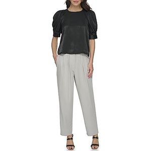 DKNY Blouse pour femme, Noir, XS