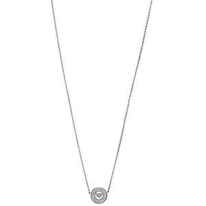 Emporio Armani Halsketting voor dames, sterling zilveren hanger ketting