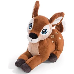 Nici 49214 Cuddly Fawn Mala Magic 70 cm Brown Lying-Sustainable Made Plush, schattig zacht speelgoed om te knuffelen en mee te spelen, voor kinderen en volwassenen, cadeau-idee