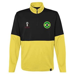 FIFA OFFIFA WK 2022 Pullover Over met 1/4 ritssluiting - Brazilië - Pullover Over (1)