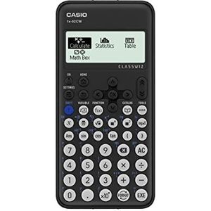 Casio FX-82CW Wetenschappelijke rekenmachine met meer dan 290 functies en 4-traps HD-natuurweergave