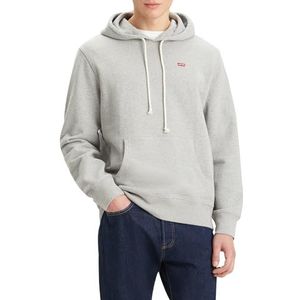 Levi's Origineel sweatshirt met capuchon voor heren (1 stuk), Mid Tone Grey Heather