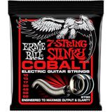 Ernie Ball Skinny Top Heavy Bottom Slinky Cobalt 7-snarige elektrische gitaarsnaren, 10-62 gauge