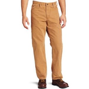 Dickies Du336 BR 34R Weatherford broek, bruin, maat 127 cm, eendenbruin