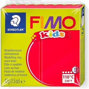 FIMO Kids Klei voor kinderen, 42 g, rood